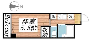 タミーハイツ本厚木【2階】の間取り