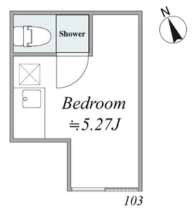 trias223【1階】の間取り