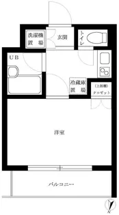 東京都杉並区永福4【マンション】の間取り