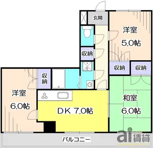 東京都西東京市栄町1【マンション】の間取り
