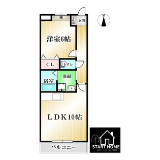 ヴィラージュ・コート【2階】の間取り