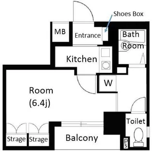 アイル池袋・North【3階】の間取り