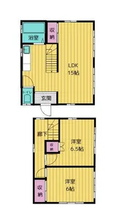 埼玉県上尾市中分1【一戸建】の間取り