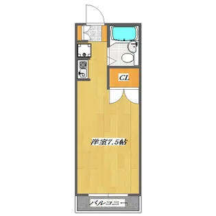 エスポワール【3階】の間取り