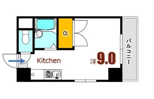 広島県安芸郡海田町中店【マンション】の間取り