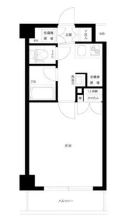 ルーブル高田馬場参番館【4階】の間取り