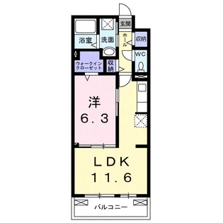 サニー【3階】の間取り