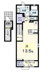 プロシード【2階】の間取り