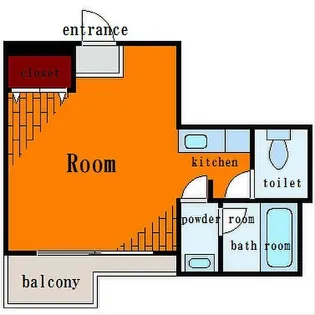 ガーデンハウスひろ【2階】の間取り
