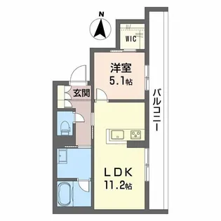 ムライチ・新大江ステージ【3階】の間取り
