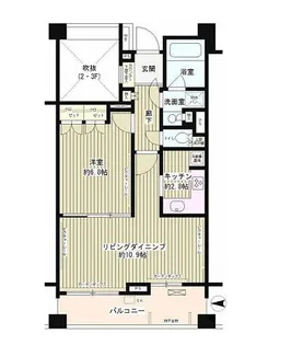 クラッサ成城【2階】の間取り