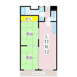 サンハイツ新栄【7階】の間取り