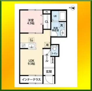 リーブルファイン小平仲町【1階】の間取り