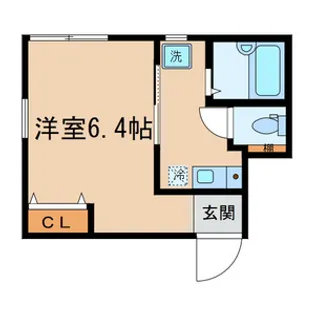 アペックス下高井戸II【1階】の間取り