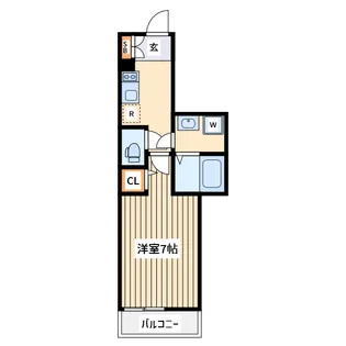 メルディア長沼2【1階】の間取り