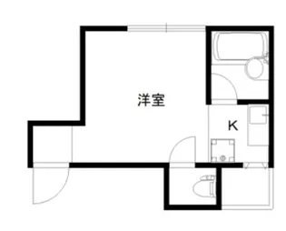 シティフラット池袋本町【2階】の間取り