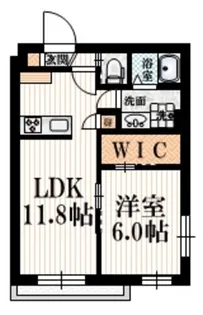 オハナ ラウレア 奥間【2階】の間取り