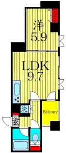 南大塚・サンテ水野【2階】の間取り