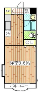 セレーノI【2階】の間取り