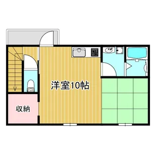 ミントハイツ【1階】の間取り