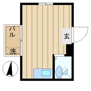 レジデンスネモト【4階】の間取り
