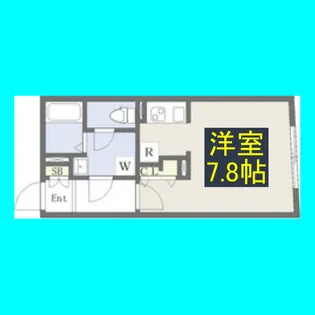 MTM東別院【2階】の間取り