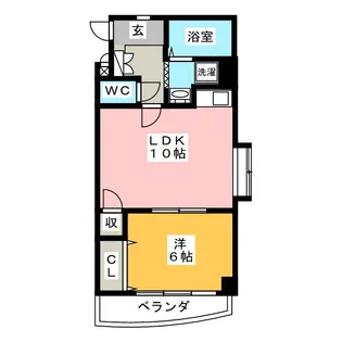 アネックスII【3階】の間取り