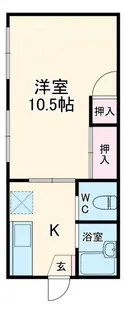 サニーヒルズ【1階】の間取り