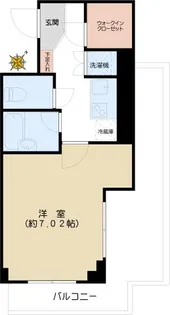 ミリオンガーデン小石川【5階】の間取り