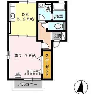 デルニエV【2階】の間取り