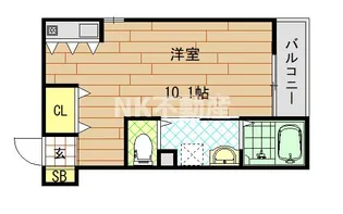 ビリーヴ トレ【1階】の間取り
