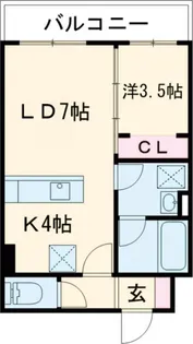 LifeLine38【3階】の間取り