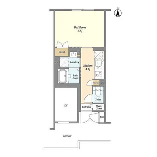 ラクラス中野南台【3階】の間取り