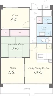 セピアコートタナカ【2階】の間取り