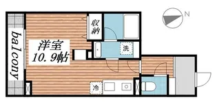 メゾン・ドゥ・リュバン【2階】の間取り