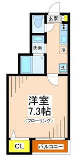 カーサ南烏山【1階】の間取り