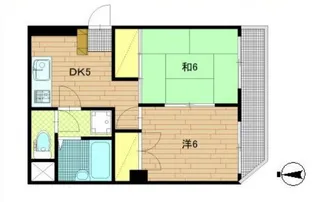 レジデンス星野【3階】の間取り