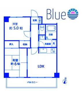 T s garden藤沢長後【5階】の間取り