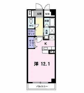 Con Brio【2階】の間取り