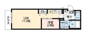 Arietta蘇我【2階】の間取り