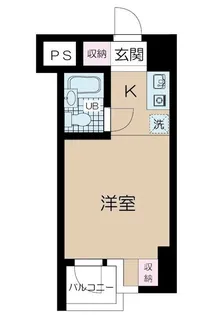 クレイル両国【7階】の間取り