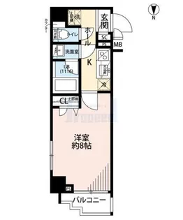 プレール・ドゥーク大山駅前【5階】の間取り