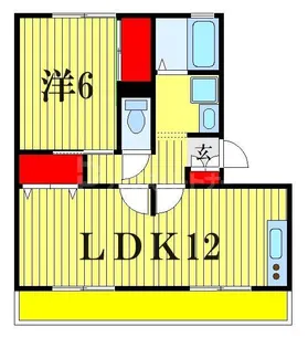 グリーンハウスミウラ【3階】の間取り