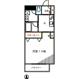 パーク・リラカリ【3階】の間取り