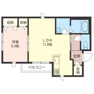 Palais crane【3階】の間取り