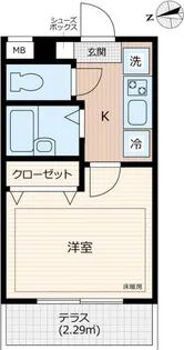 ピアコートTM東武練馬壱番館【1階】の間取り