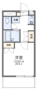 レオパレスヒルズ日野【1階】の間取り