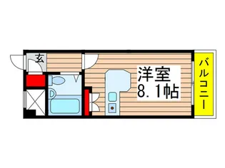 コートアネックス松波【1階】の間取り