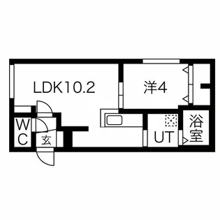 Mild【2階】の間取り