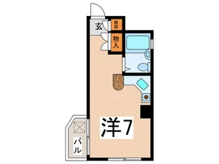 ドルチェ横浜【3階】の間取り